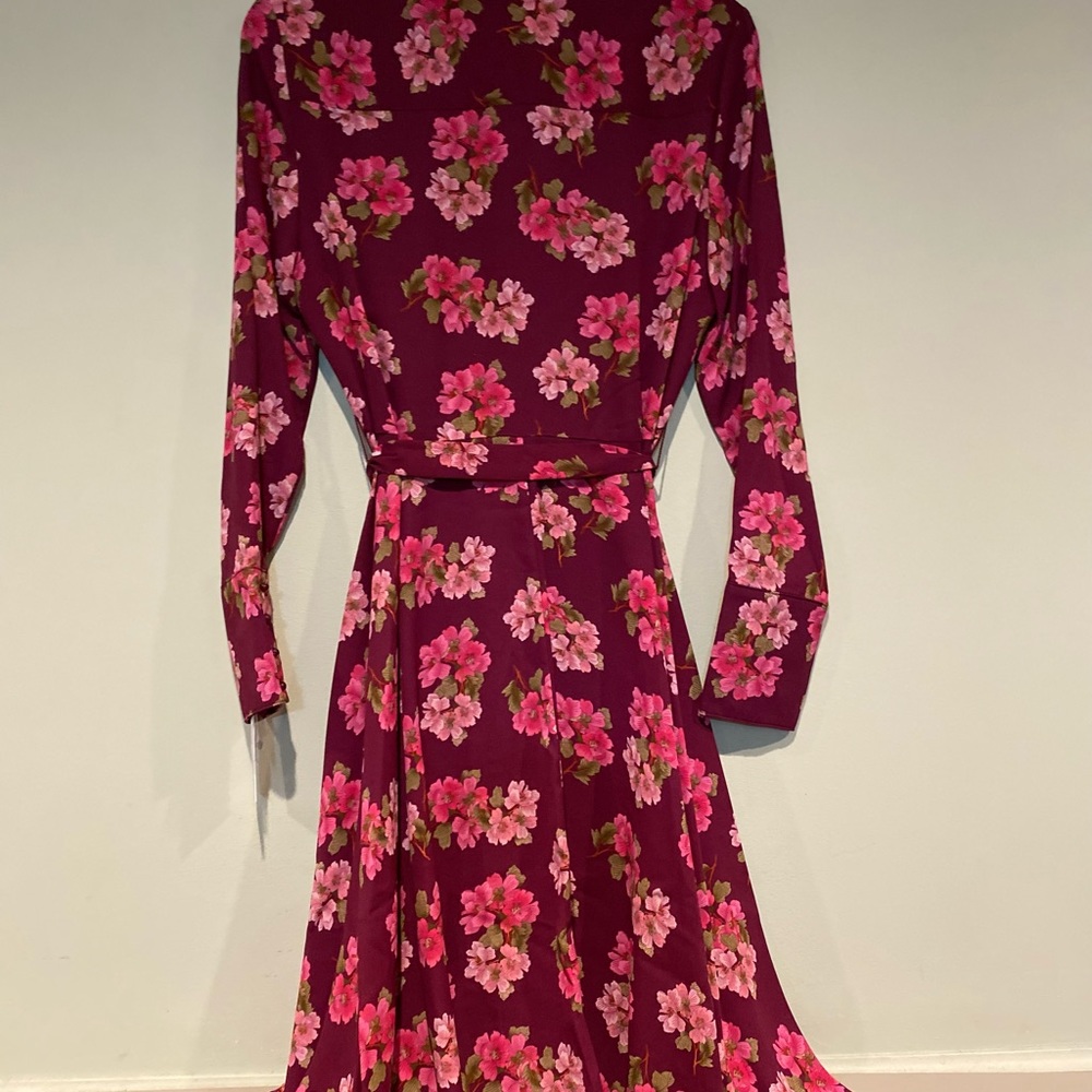 Nanette Lepore Printed Crepe Chiffon Dress NWT - Picture 5 of 5